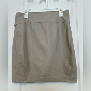 Dynamite Taupe Mini Skirt